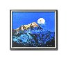 Glory Mountain Under the Moon 2023 20x24 Original Painting by Thomas Leung - 1