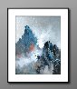 Into the Mist 2023 25x21 Original Painting by Thomas Leung - 1