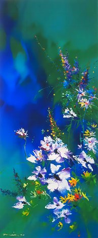 Spring Bouquets Embellished - Huge Limited Edition Print - Thomas Leung