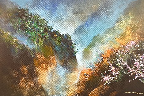 Rising from the Mist 2024 24x36 Original Painting - Thomas Leung
