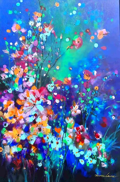Blossom II 2025 30x20 - Acrylic on Canvas by Thomas Leung