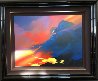 Sea of Fire 55x67 Original Painting by Thomas Leung - 1 Sea of Fire 55x67 Original Painting by Thomas Leung - 1