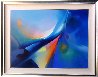Phoenix Rising 1990 58x48 Original Painting by Thomas Leung - 1 Phoenix Rising 1990 58x48 Original Painting by Thomas Leung - 1