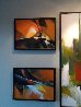 Synchonicity - Framed Suite of 5 Paintings 2008 Original Painting by Thomas Leung - 6