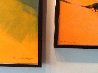 Synchonicity - Framed Suite of 5 Paintings 2008 Original Painting by Thomas Leung - 12
