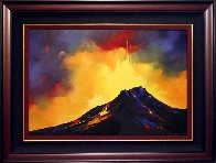Fire Storm 2005 48x36 Huge Original Painting by Thomas Leung - 1 Fire Storm 2005 48x36 Huge Original Painting by Thomas Leung - 1