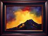 Fire Storm 2005 48x36 Hawaii Original Painting by Thomas Leung - 1 Fire Storm 2005 48x36 Hawaii Original Painting by Thomas Leung - 1