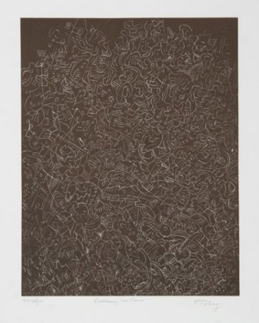 Psaltery, 1st Form 1974 Limited Edition Print - Mark Tobey