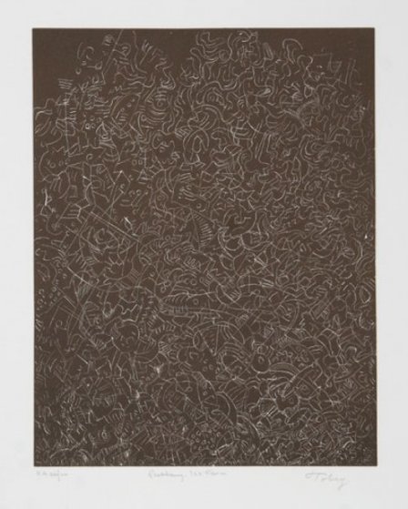 Psaltery, 1st Form 1974 Limited Edition Print by Mark Tobey Psaltery, 1st Form 1974 Limited Edition Print by Mark Tobey