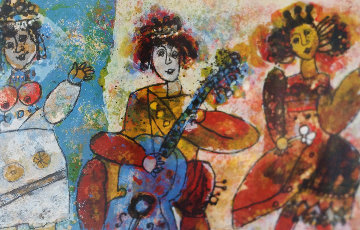 Serenade Limited Edition Print - Theo Tobiasse Serenade Limited Edition Print - Theo Tobiasse