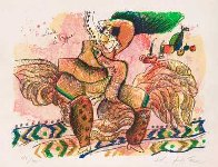 Leda Et Le Cygne Limited Edition Print by Theo Tobiasse - 1 Leda Et Le Cygne Limited Edition Print by Theo Tobiasse - 1
