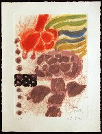 Les Fleurs Geantes 1981 Limited Edition Print by Theo Tobiasse - 1 Les Fleurs Geantes 1981 Limited Edition Print by Theo Tobiasse - 1
