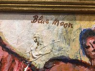 Blue Moon 2000 26x30 Original Painting by Theo Tobiasse - 3