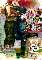 Le Chant De Silence Levant l'imaginaire Limited Edition Print by Theo Tobiasse - 0 Le Chant De Silence Levant l'imaginaire Limited Edition Print by Theo Tobiasse - 0