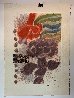 Les Fleurs Geantes 1981 Limited Edition Print by Theo Tobiasse - 1