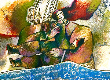 L’enfant Habille De Lumiere Mystique 1980 Limited Edition Print - Theo Tobiasse L’enfant Habille De Lumiere Mystique 1980 Limited Edition Print - Theo Tobiasse