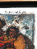 L’enfant C’est La Fete 1968 23x23  (Early) Original Painting by Theo Tobiasse - 3