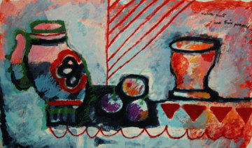 Nature Morte - Homage to Picasso Limited Edition Print - Theo Tobiasse Nature Morte - Homage to Picasso Limited Edition Print - Theo Tobiasse