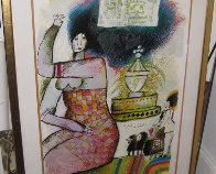 Le Puits De Jacob 1982 Limited Edition Print by Theo Tobiasse - 1