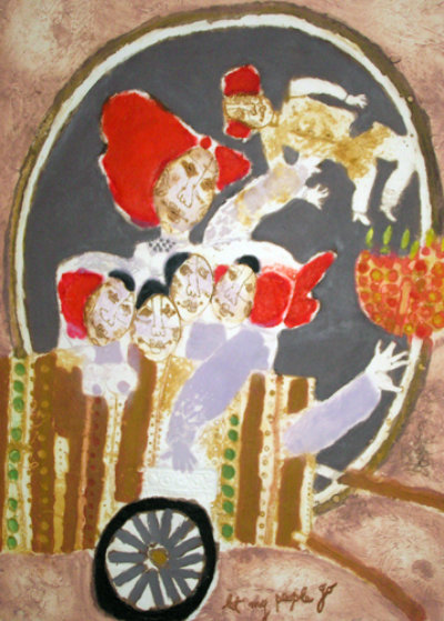 Let My People Go, Suite of 2 1980 Limited Edition Print by Theo Tobiasse Let My People Go, Suite of 2 1980 Limited Edition Print by Theo Tobiasse