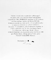 Poeme a Trois Voix Au Pied De La Montagne 1988 In Portfolio 3 Pc. Limited Edition Print by Theo Tobiasse - 7 Poeme a Trois Voix Au Pied De La Montagne 1988 In Portfolio 3 Pc. Limited Edition Print by Theo Tobiasse - 7
