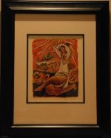 Le Cantique Des Cantiques - The Song of Songs. Suite of 12 1996  Limited Edition Print by Theo Tobiasse - 16