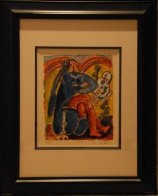 Le Cantique Des Cantiques - The Song of Songs. Suite of 12 1996 Limited Edition Print by Theo Tobiasse - 21 Le Cantique Des Cantiques - The Song of Songs. Suite of 12 1996 Limited Edition Print by Theo Tobiasse - 21