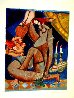 Le Cantique des Cantiques: The Song of Songs - Framed Suite of 12 1996 HS Limited Edition Print by Theo Tobiasse - 5