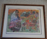 Untitled Lithograph Limited Edition Print by Theo Tobiasse - 1 Untitled Lithograph Limited Edition Print by Theo Tobiasse - 1