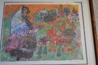 Untitled Lithograph Limited Edition Print by Theo Tobiasse - 2 Untitled Lithograph Limited Edition Print by Theo Tobiasse - 2
