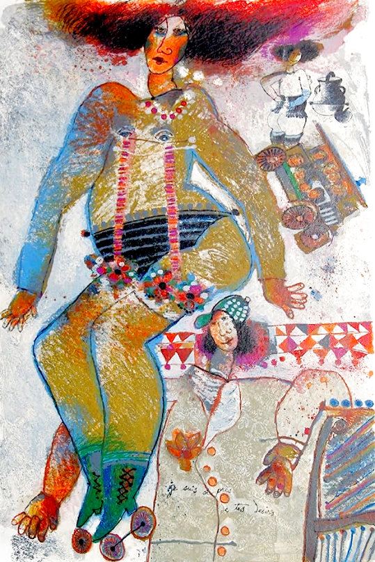 テオ・トビアス Theo Tobiasse リトグラフ パリ風景