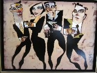 Jimmy Leg Tango 2003  With Remarque Embellished Limited Edition Print by Todd White - 2