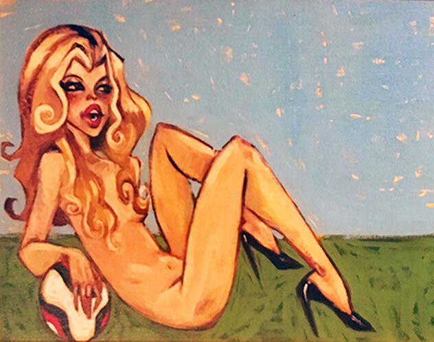 You Said Wear Spikes 2014 18x26 - Golf by Todd White