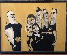 Hollywood Line Dance 2002 32x42 Original Painting by Todd White - 1 Hollywood Line Dance 2002 32x42 Original Painting by Todd White - 1