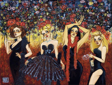 Boa Constrictors Embellished Limited Edition Print - Todd White Boa Constrictors Embellished Limited Edition Print - Todd White