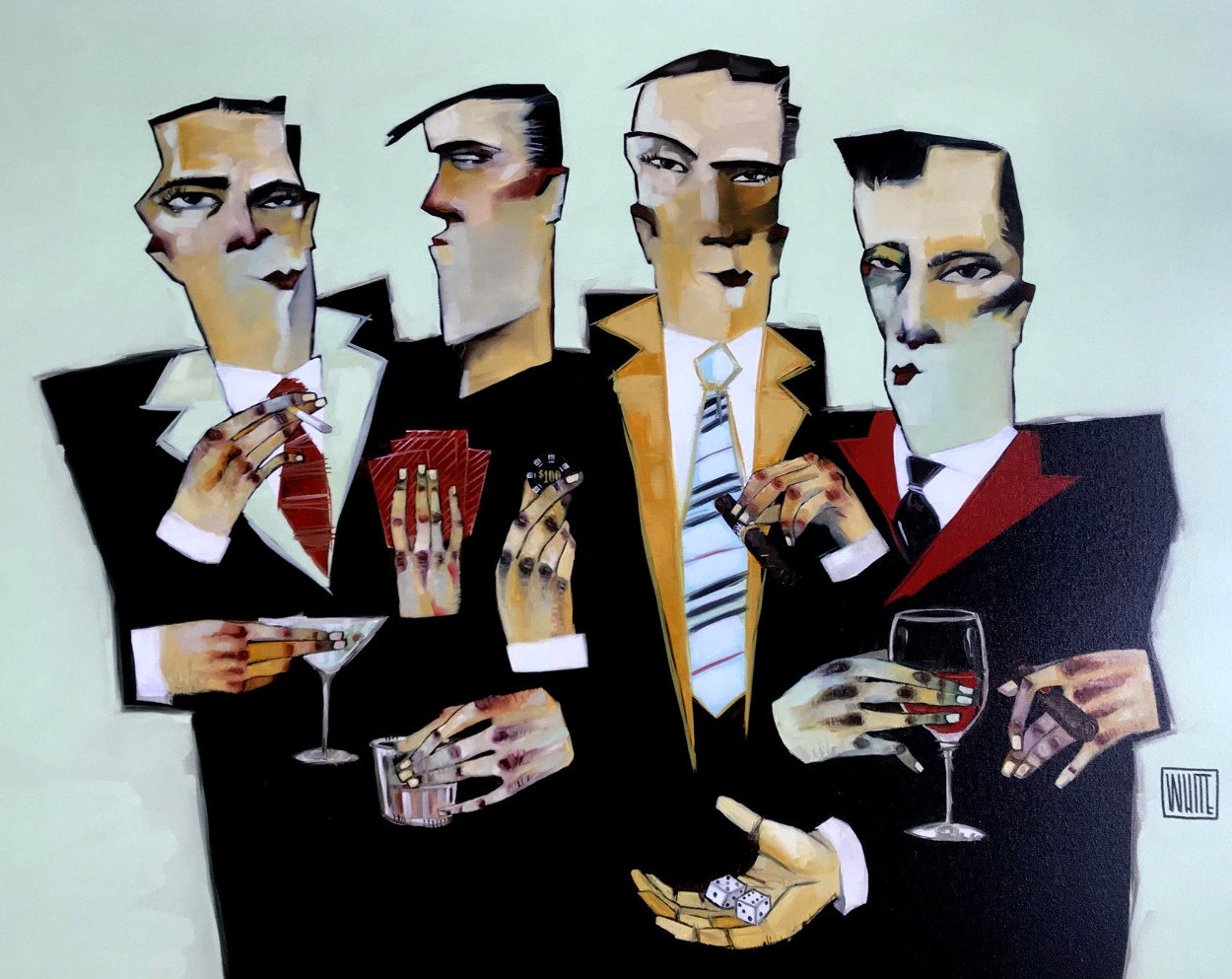 All My Vices 2005 Limited Edition Print by Todd White All My Vices 2005 Limited Edition Print by Todd White
