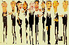 Bar Code  2002 Embellished Limited Edition Print by Todd White - 0