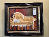 Feet Off the Couch 2007 Embellished, Remarque Limited Edition Print by Todd White - 1