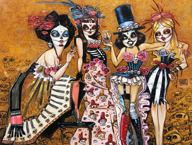 Dead Sexy  Embellished Limited Edition Print - Todd White