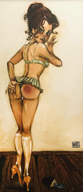 Bad Girl 2014 Embellished -  Huge Limited Edition Print - Todd White