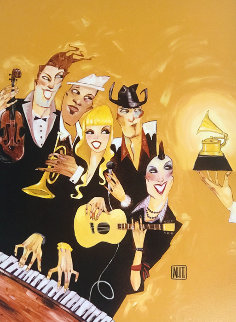 Grammy’s 2007 Embellished Limited Edition Print - Todd White Grammy’s 2007 Embellished Limited Edition Print - Todd White