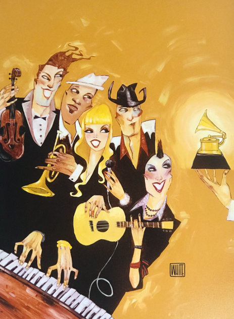 Grammy’s 2007 Embellished Huge Limited Edition Print by Todd White