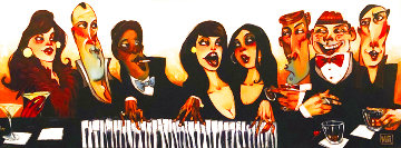 Passing Notes At a Bar Super Huge Limited Edition Print - Todd White Passing Notes At a Bar Super Huge Limited Edition Print - Todd White