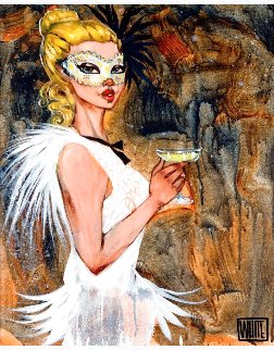 Black Tie Optional Embellished Limited Edition Print - Todd White Black Tie Optional Embellished Limited Edition Print - Todd White