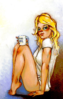 Farm Girl 2021 Embellished Limited Edition Print - Todd White Farm Girl 2021 Embellished Limited Edition Print - Todd White