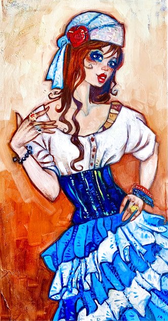 Gypsy (Romani) 2021 Embellished Limited Edition Print by Todd White
