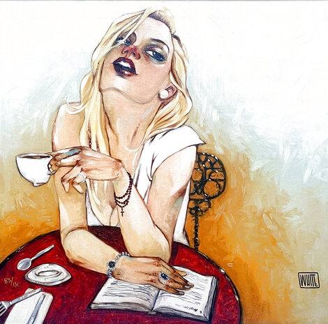 Inside of You is That Side of You Embellished Giclee on Canvas Limited Edition Print - Todd White