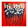 Monday Night at Nic's  Painting - 2000 36x36 — Beverly Hills, California Original Painting by Todd White - 1