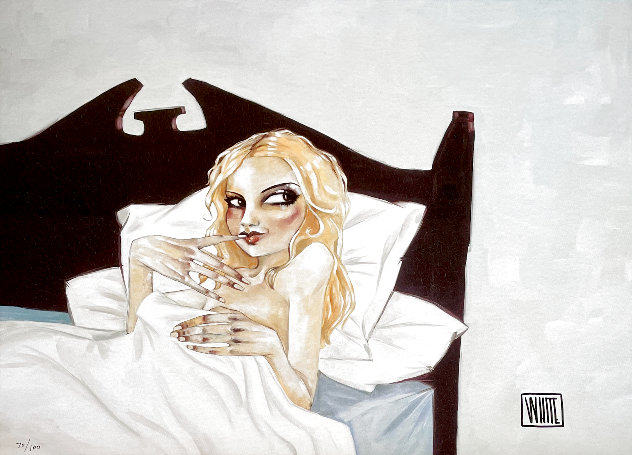 She Never Sleeps Alone 2005 Limited Edition Print by Todd White