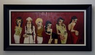 My Heaven And Hell 2007 27x49 Embellished Limited Edition Print by Todd White - 1 My Heaven And Hell 2007 27x49 Embellished Limited Edition Print by Todd White - 1